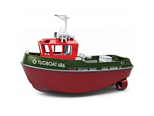 Радиоуправляемый буксир Heng Long Tugboat (зеленый) 2.4G 1/72 RTR